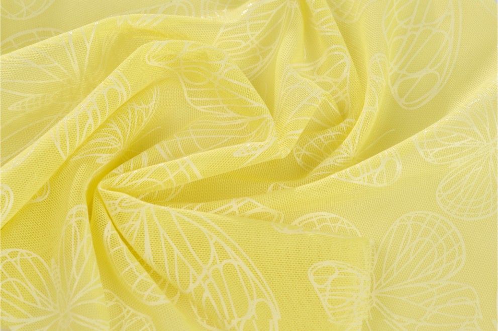 Foil Print on Tulle - 7